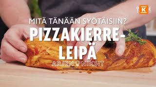 PizzakierreleipÃ¤  Arjen niksit  KRuoka [upl. by Ecnatsnok]