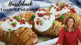 Hasselback Potato Recipe  How to Make Hasselback Potatoes [upl. by Ahsenyl882]