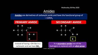 OCR A 621 and 622 Amines Amino Acids Amides and Chirality REVISION [upl. by Fairlie]