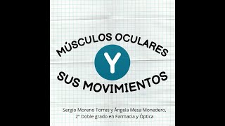 Músculos extraoculares y movimientos oculares [upl. by Macrae]