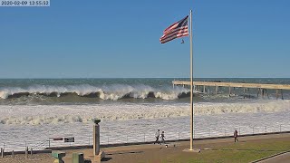 Pacifica Pier and Beach Pacifica CA 4k Live [upl. by Ardle]