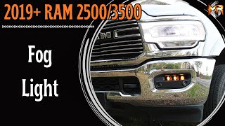 RAM 2500 3500 With Dual Function Fog Light Kit By MampR Automotive  2019 2020 2021 2022 2023 2024 [upl. by Yelsnia730]