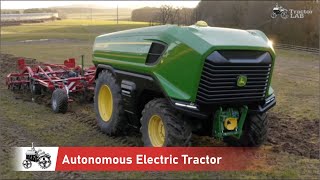 John Deere New Autonomous Battery Electric Tractor [upl. by Aiam762]