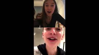 Noah Schnapp Livestream with Julia Raskin [upl. by Anna-Diana]