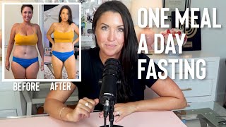 The EASIEST Way To Start OMAD for LASTING Results One Meal A Day Fasting 101  Podcast Ep 2 [upl. by Ahsina]