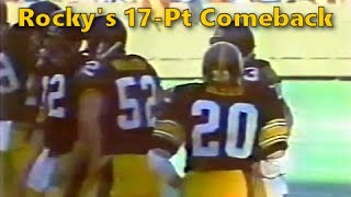 Rocky Bleier Spearheads a 17Point 4th Quarter Comeback [upl. by Ynez]