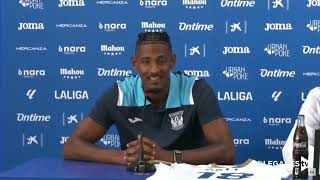 Sébastien Haller unveiled at CD Leganés [upl. by Ayotac]