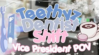 Teethyz Dentist Shift  SHR POV Roblox [upl. by Peppie891]