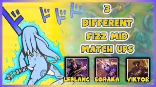 Playing Fizz Mid Into Assasins Control Mages AndSupports  Fizz Mid vs Leblanc SorakaViktor [upl. by Enisaj906]