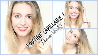 Ma Nouvelle Routine Capillaire pour Cheveux Blonds et Méchés ● Agathe Diary [upl. by Manwell]