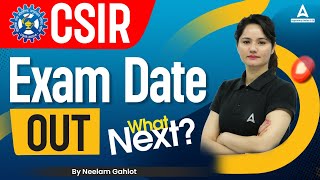 CSIR Exam Date 2024  CSIR SO ASO Exam Date 2024  CSIR SO ASO Preparation [upl. by Shenan]