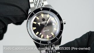 Rado Captain Cook Automatic R32505305 Preowned [upl. by Adiesirb]