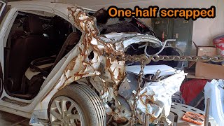 From Wreck to Resurrection Extraordinary Accident Car Restoration a Horrible Recycling Story [upl. by Karylin74]