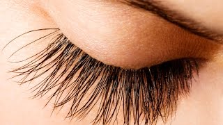 How to Grow Longer amp Thicker Lashes DIY Natural Eyelash Growth Serum [upl. by Nuahs124]