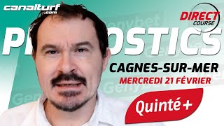 Pronostic Quinté et des courses PMU du Mercredi 21 février 2024  En partenariat avec GenybetTurf [upl. by Enileuqkcaj]