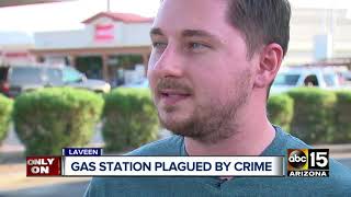 Laveen residents fed up with crime at local Circle K gas station [upl. by Llirrem448]