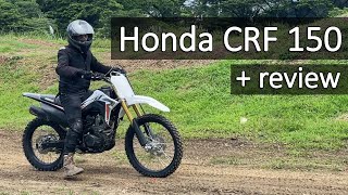 Honda CRF 150 review [upl. by Leraj]