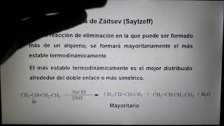 Mecanismo E2 en haluros de alquilo o derivados halogenados de alcano [upl. by Orose]