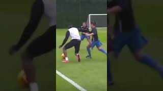 Zaha And Bolasie vs Women’s Team🤯 fyp football crystalpalace viral trending [upl. by Nylarahs]