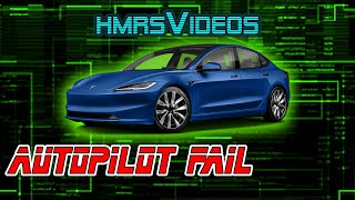 Sht happens Tesla model 3 autopilot fail tesla teslamodel3 automobile cars review [upl. by Crenshaw]