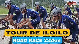 TOUR DE ILOILO 2023 ROAD RACE 232 km [upl. by Ahsuat]