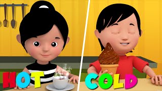 The Opposites Song  3D Nursery Rhymes For Kids  Learn Opposites for Babies by Kids Tv [upl. by Akahs]