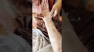 How to mani pedi at home viralvideo shorts manipedi massage [upl. by Naud]