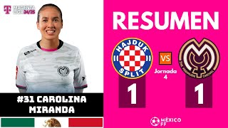 🟩 RESUMEN  ŽNK Hajduk vs ŽNK Međimurje Čakovec  J4  🇭🇷 T Magenta Liga 2425 [upl. by Aldridge107]