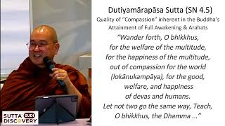 SUDI4 Part 2 of 6 Quality of Compassion by Bhante Dr Dhammapala [upl. by Alvera]