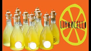 LIMONCINO LIMONCELLO 🍋 FATTO IN CASA Ricetta Facile [upl. by Acirat]