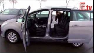 FORD Grand CMax vs VW Touran  Test Video Oeni [upl. by Weissberg587]