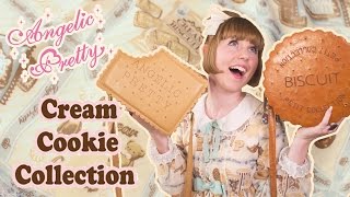 Angelic Pretty Cream Cookie Collection Lolita Unboxing [upl. by Cleveland]