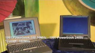 Apple Powerbook 2400c quotCometquot 1997  its tiny [upl. by Alaham]