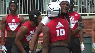 Khafre Brown Highlights 142 Rivals Camp Series Charlotte 2018 [upl. by Tedda]