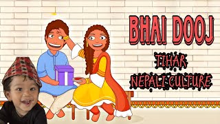 Bhai Dooj Tihar Nepali Culture  BHAI TIKA SPECIAL🪔 Bhai Tika Nepali Gorkha Culture ❤️  PRISH [upl. by Elleuqar]