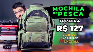 🔝A Melhor Mochila de Pesca Custo Beneficio do Mercado Bassdash GG Review [upl. by Akeber832]