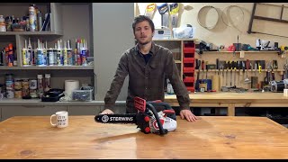 STERWINS PCS22731 254cc Top Handle Chainsaw Reviw  Over 1 month of use [upl. by Ebeohp194]