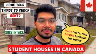 Student ACCOMMODATION in Canada  My HOME TOUR  Ways to Find house  International Students [upl. by Leund]