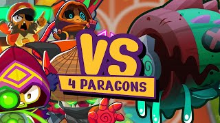 Elite Bloonarius vs 4 Paragons [upl. by Illom213]