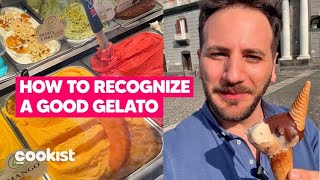 How to recognize a good gelato in Italy [upl. by Teilo]