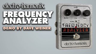 ElectroHarmonix Frequency Analyzer Ring Modulator EHX Pedal Demo by Dave Weiner [upl. by Winshell]