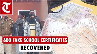 Jalandhar Commissionerate Police busts gang involved in 600 fake CBSE and open school certificates [upl. by Rennob]