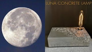 Luna Concrete Lamp von Werftbeton [upl. by Idak]