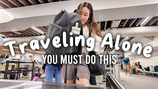 24 Solo Travel Tips amp Hacks travel alone without feeling lonely [upl. by Coombs211]