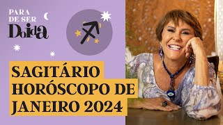 SAGITÁRIO  JANEIRO de 2024 MÁRCIA FERNANDES faz PREVISÕES para o SIGNO [upl. by Ymaj]