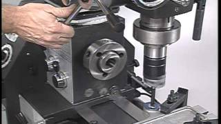 How to Drill with a Combo Lathe Mill  Why a Variable Speed Drive Helps [upl. by Kamat]