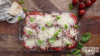 How to Cook Chicken amp Eggplant Parmesan Lasagna [upl. by Wearing]