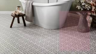 Bathroom Flooring Ideas  Beautiful Luxury Vinyl Flooring Designs [upl. by Nohsad910]