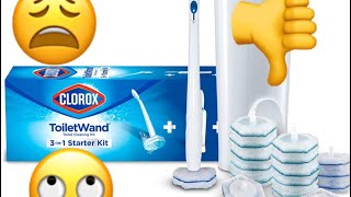 Clorox toilet wand honest review 🚽 [upl. by Saeger239]