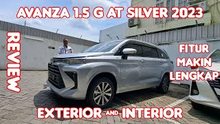 Fitur Makin Lengkap Avanza 2023  Review New Avanza G 15 AT Silver 2023 Toyota Medan 085362072000 [upl. by Slavin936]